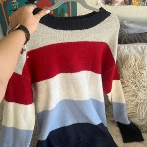 color block GARAGE sweater size medium